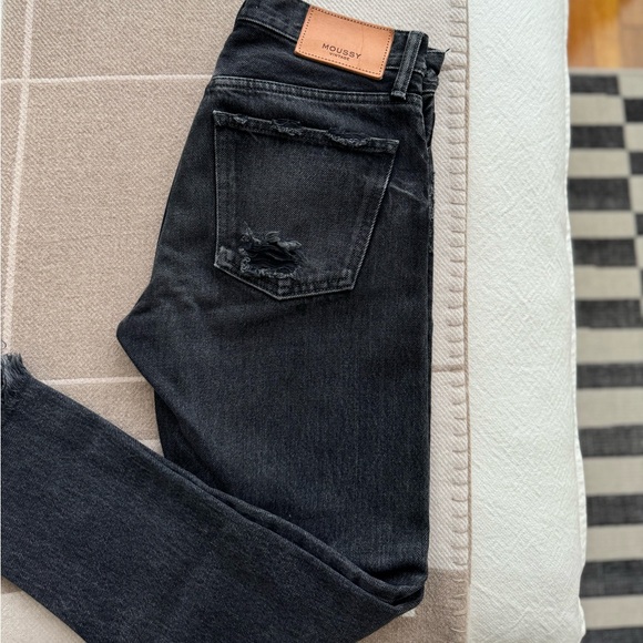 MOUSSY Vintage \ Kelley Tapered Jeans - Black - Picture 9 of 9